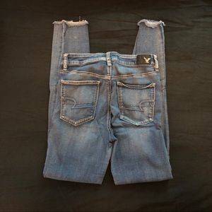 AEO HI-Rise Sateen Jegging - Size 10 Long